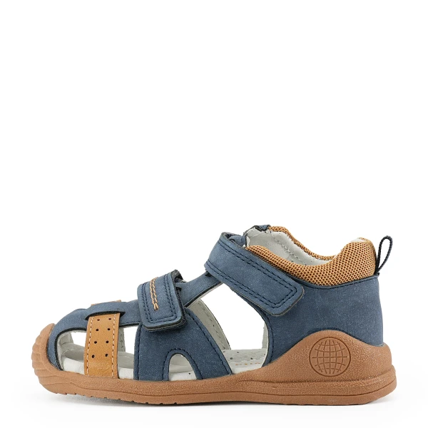 240069 | Туфли открытые малодетские Сине-рыжий 25