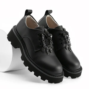 610982-1 | Полуботинки девичьи Черный 38